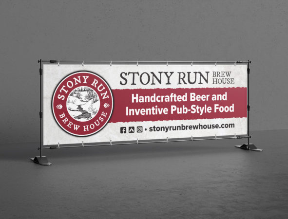 Stony Run Brew House • Outdoor Banner