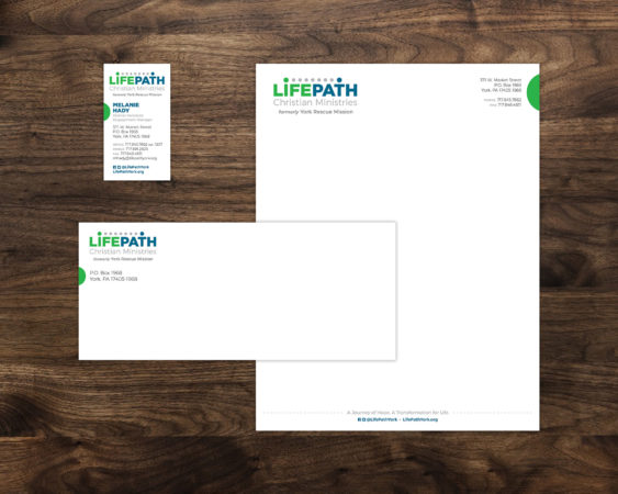 LifePath Christian Ministries • Stationery Package