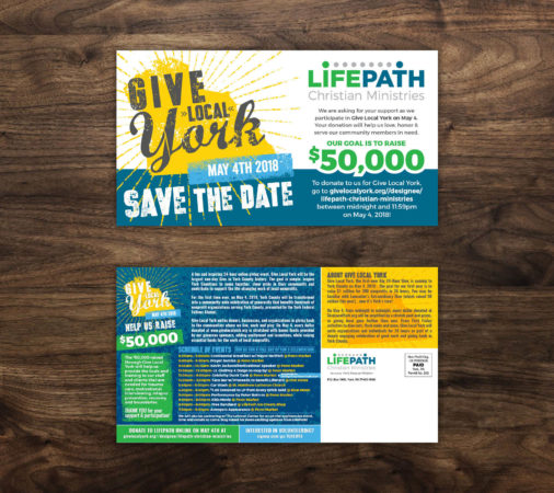 LifePath Christian Ministries • Give Local York Postcard